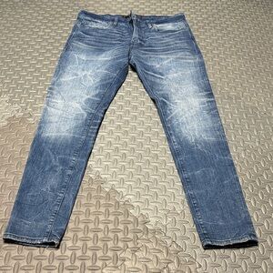 Jordan Craig Distressed Blue Skinny Jeans
